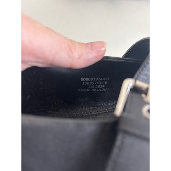 NWOT Topshop Black Mary Jane Flats Size 9 - Picture 9 of 9